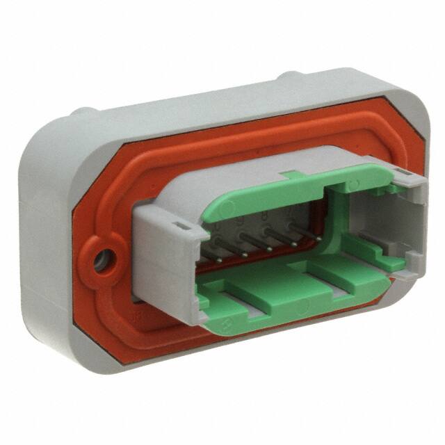 DTM15-12PC TE Connectivity Deutsch Connectors  Headers Male Pins